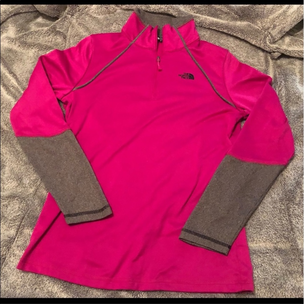 The Northface Pink/Gray Pullover